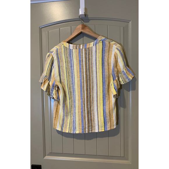DREW Beverly Linen Striped Top - Picture 7 of 7
